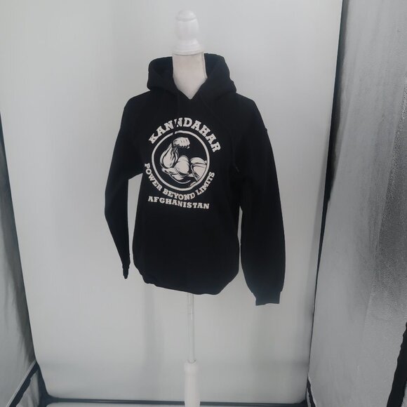 Kanndahar Afghanistan Power Beyond Limits Black Hoodie Size Small - Picture 4 of 6
